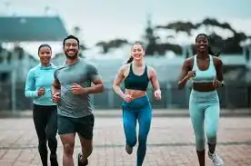 Achieving the Perfect Tone: How Often Should You Exercise for Results? 3 image of man and 3 women doing cardio exercise Llanelli to help tone and remove fat from the body.