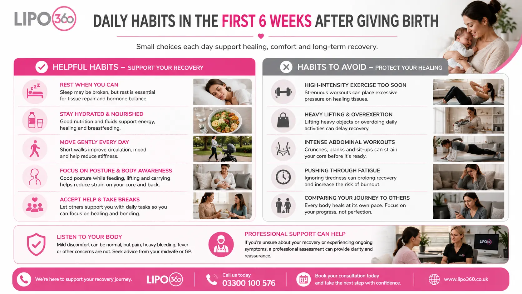 What to Do (and Avoid) in the First 6 Weeks After Giving Birth To Avoid Diastasis Recti 3 First 6 Weeks After Giving Birth To Avoid Diastasis Recti Llanelli : Daily Habits in the First 6 Weeks After Giving Birth